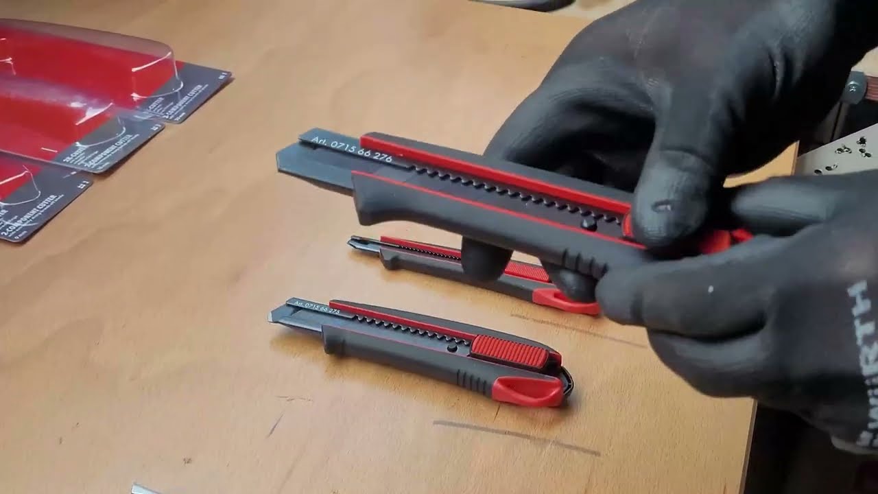 Нож универсальный с сегментным лезвием, 25 mm | 071566276 | Купить
