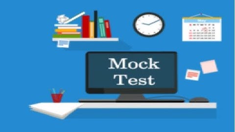 MCQ Practical test for UGC NET/ASRB NET/SRF/JRF/KEA/Other competitive exams