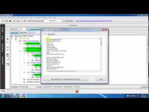 Read and Write the Step Code using PWCT