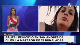 Brutal femicidio en San Andrés de Giles: la mataron de 33 puñaladas