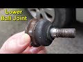 Lower Ball Joint Renewal - Peugeot 307