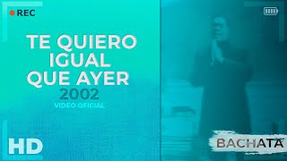 Video-Miniaturansicht von „Te Quiero Igual Que Ayer | Monchy | Official Music Video (2002) Ft. Alexandra | Remastered in HD“