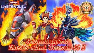 Trying New Deck list \/ Salmangreat Master Rank Gameplay [Yu-Gi-Oh! Master Duel] Season 46 II