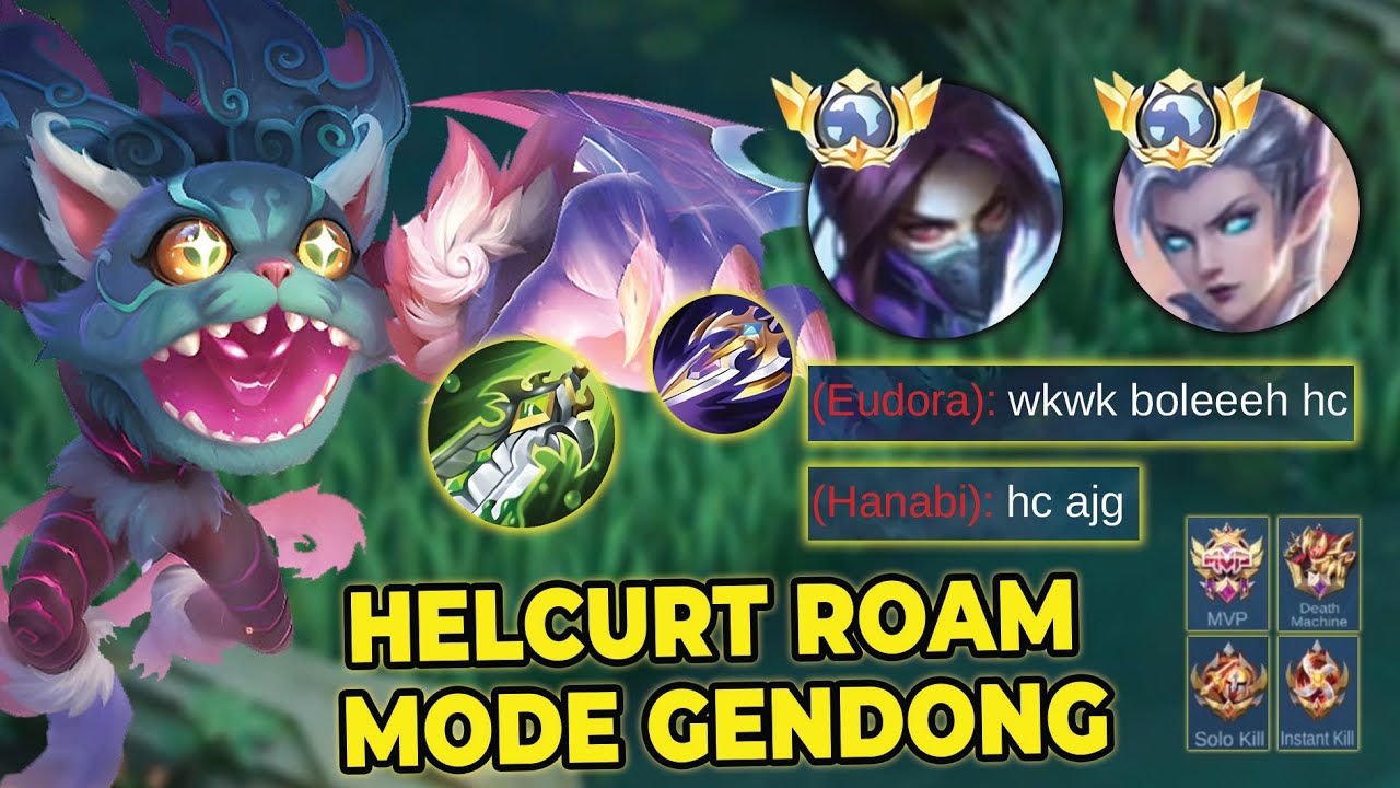HELCURT ROAM MODE LOCK MUSUH SAMPE EMOSI PARAH! BUILD HELCURT TERSAKIT 2025 - MOBILE LEGENDS