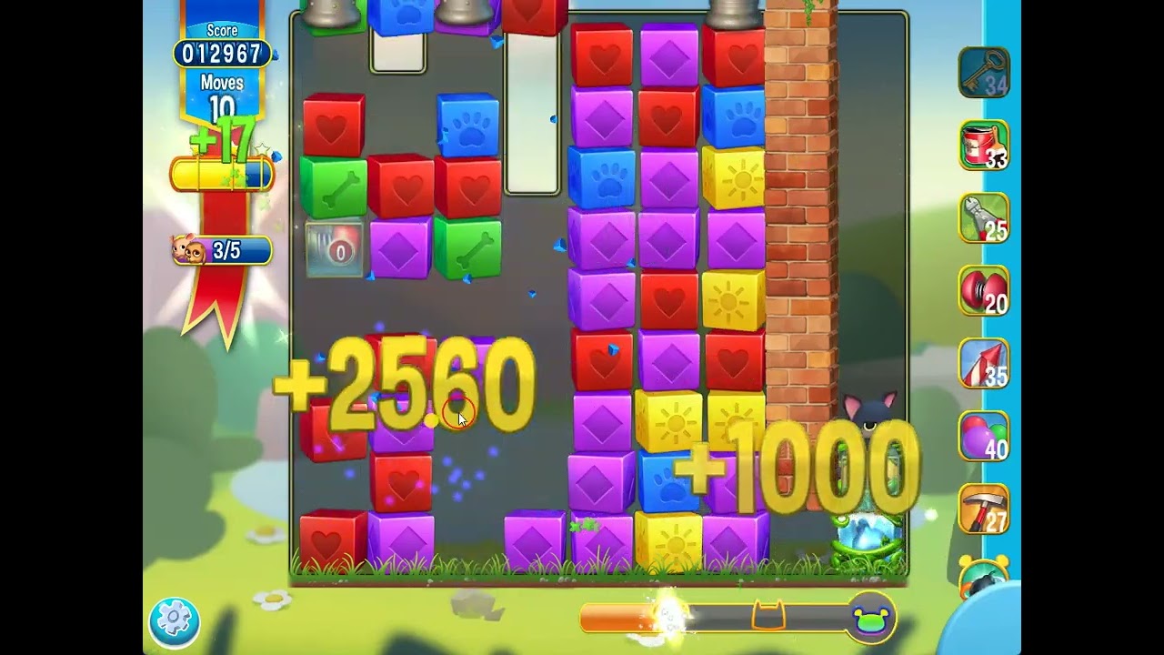 Pet Rescue Saga level 5234 no boosters | PuzzledCubes.site