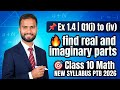 CRACKED! Complex Numbers Ex 1.4 Q1(i-iv) | Class 10 PTB Math New Syllabus 2026