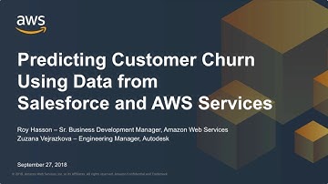 Predicting Customer Churn Using Data From Salesforce And AWS Services