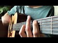 SIX LOUNGE ふたりでこのまま ギター 弾き語りcover