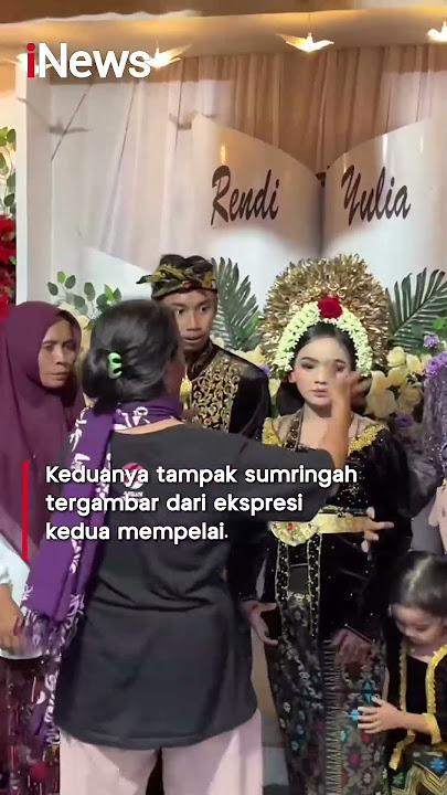 VIRAL! Video Pernikahan Bocah di Lombok, Mempelai Masih SMP dan SMA #shorts