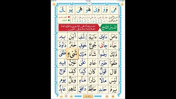 Nourania- lesson 9 (Practice with Spelling)