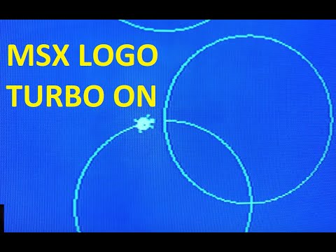 MSX LOGO rodando a 5.37mhz !!!