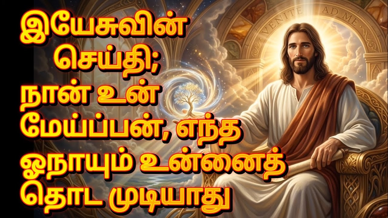 இயேசுவின் செய்தி; நான் உன் மேய்ப்பன், எந்த ஓநாயும் உன்னைத் தொட முடியாது | Jesus Message தமிழ்