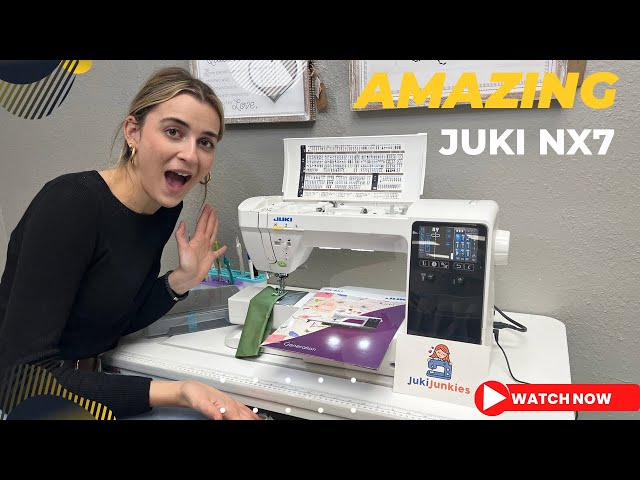 JUKI NX7 OVERVIEW! BEST SEWING MACHINE? class=