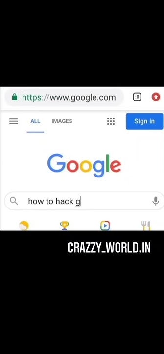 how to hack Google 😂 - YouTube