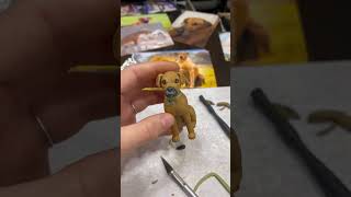 Sculpting A Custom Ridgeback Polymer Clay Dog