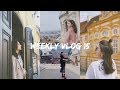 Weekly Vlog#15|和家人的欧洲行|每日穿搭ootd|11天4个国家|捷克|德国|奥地利|匈牙利|最美小镇|欧洲田园行|打卡景点|东欧|新天鹅堡|渔人堡