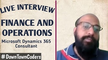 MICROSOFT DYNAMICS F&O INTERVIEW | COMPLEX QUESTIONS | DownTownCoders