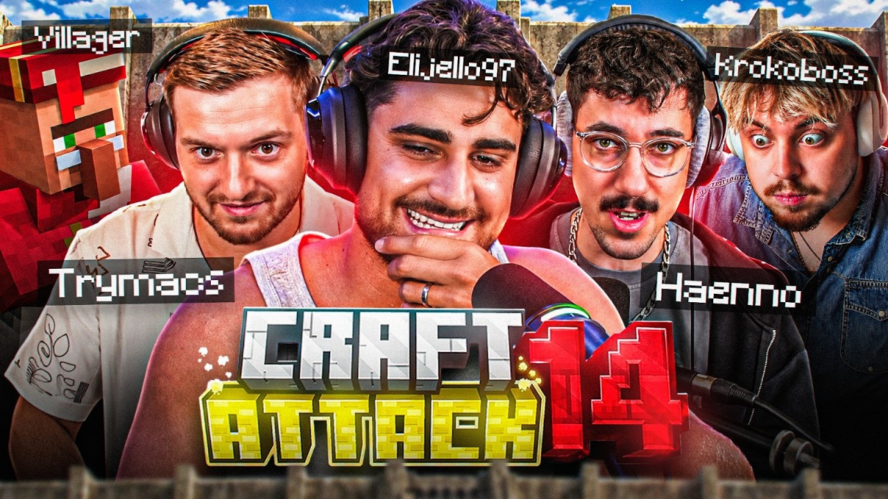 ES GEHT LOS MIT CRAFT ATTACK 14!🔥Die Titanen mit einem MEGAPROJEKT!🏰