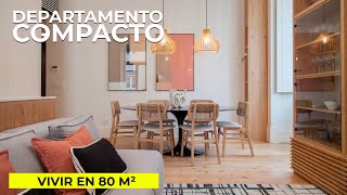 TOUR por COMPACTO DEPARTAMENTO de 80 m2 en LISBOA con CONTRASTES BLANCOS y NEGROS | Airbnb