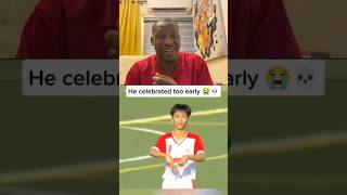 Epic Celebration Fail 😂⚽#soccercelebration #funny