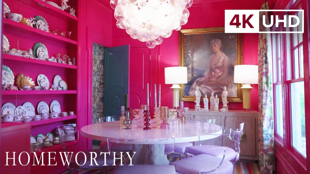 HOUSE TOUR | A Color-Obsessed Interior Designer's Vibrant Atlanta Home | 4K