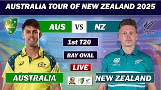 AUSTRALIA vs NEW ZEALAND 1st T20 MATCH LIVE COMMENTARY | AUS vs NZ LIVE