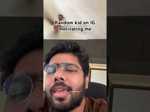 Random motivation
