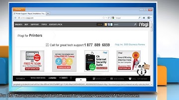 How to start Mozilla® Firefox in Safe Mode for troubleshooting issues with it in Windows® 7