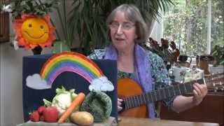 Paint-box or Cauliflowers fluffy - young children love this cheerful song chords
