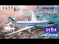 PMDG 747-8f on Vatsim. Sydney - Melbourne milk run.
