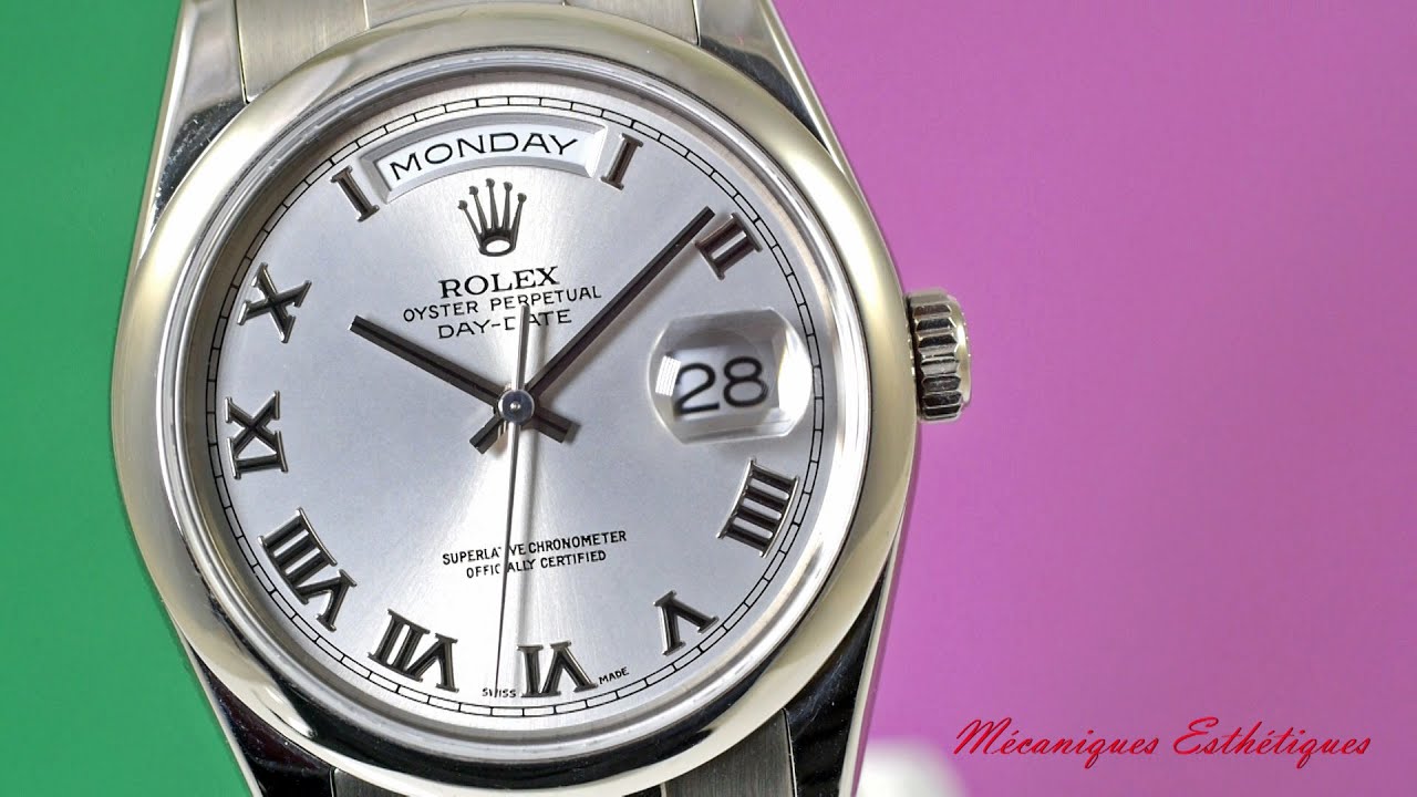 rolex day date 2001