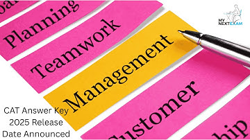 CAT Answer Key 2025 Release Date Announced #cat #cat2025 #catanswerkey