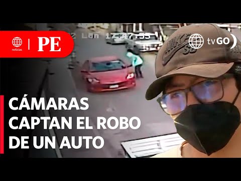 Le roban su auto en 20 segundos sin forzar la puerta | Primera Edición ...