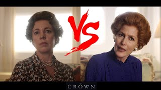 The War Between the Queen and Mrs. Thatcher in The Crown #thecrown