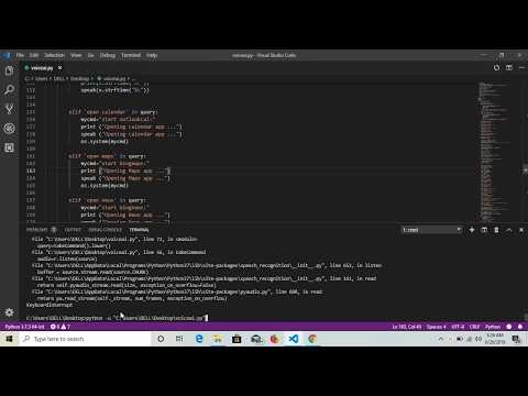 cs50 project VOICE ASSISTANT in python