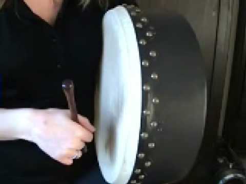 (Bodhran) Bodhran Lesson: Triplets & Rolls Using T...