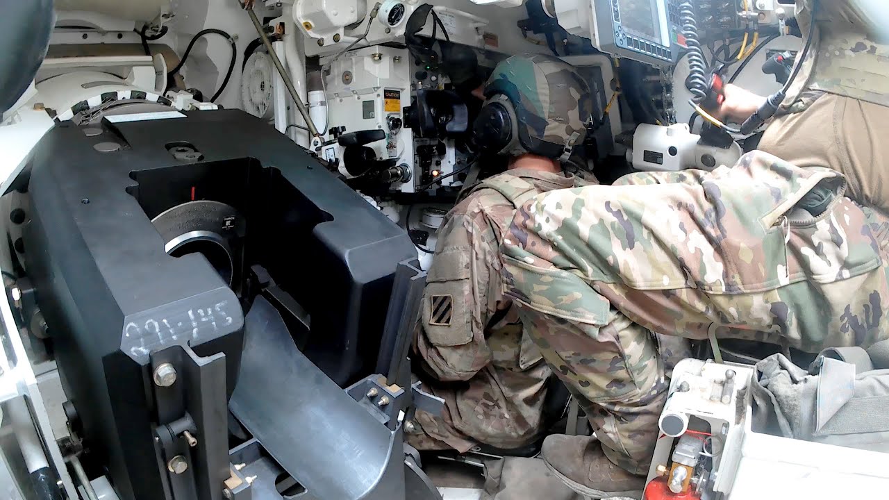 Inside the M1 Abrams – POV of Tank Loader (video)