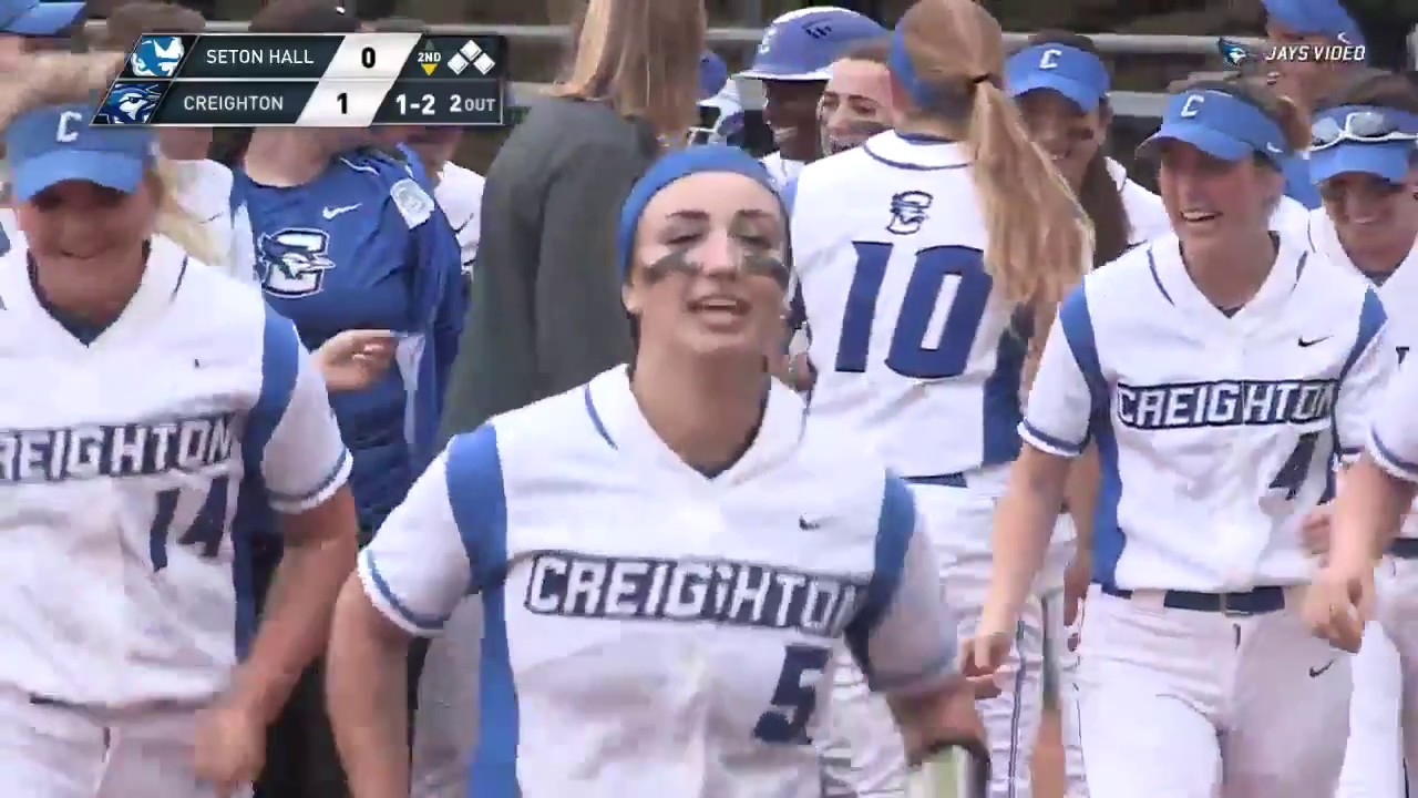 Creighton Softball Highlights Vs Seton Hall Game 1 On April 14 2017 Creighton Softball Highlights Vs Seton Hall Game 1 On April 14 2017