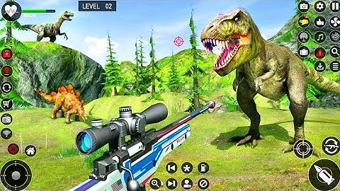 Wild Dino Hunting: Game 3D Dinosaur Games - Android Gameplay #2