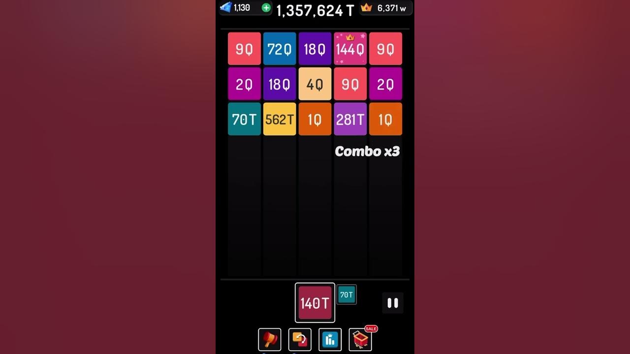 144Q to 288Q How to play X2 Blocks Strategy MindBoggling Gifted Road to infinity