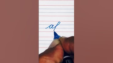 Cursive writingfor beginners #shortsfeed #handwriting #shortsviral