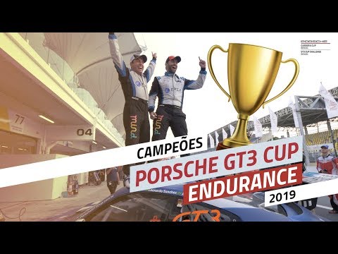 Eu e Leo Sanchez conquistamos o título da Porsche GT3 Endurance! Campeões 2019 !