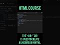 HTML Line Break Hack You Need 🔥#htmltutorial