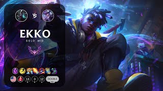 Ekko Mid vs Syndra - NA Master Patch 14.1