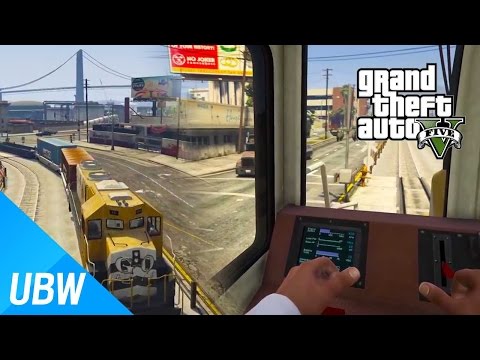 GTA 5 Mod Showcase: Enhanced Train Driver Mod