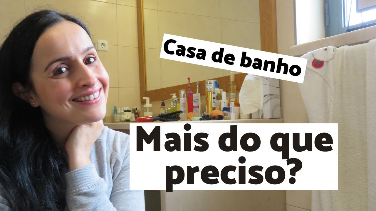 Casa de banho organizada: tudo começado e nada acabado | Luciana Ferreira