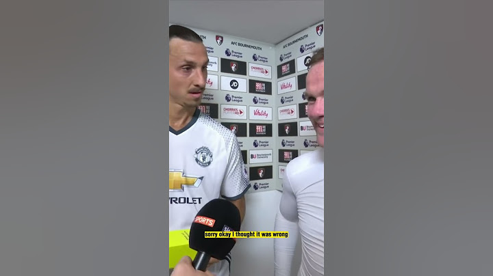 Wayne Rooney And Zlatan Ibrahimovic Confused About Eric Bailly Winning Man Of The Match!!!!