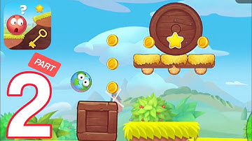 Red Ball: Secret Adventure - Gameplay Walkthrough Part 2 - Levels: 16-30 (Android)