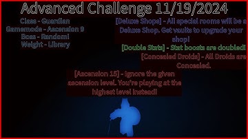 Advanced Challenge 11/19/2024 - Randomly Generated Droids