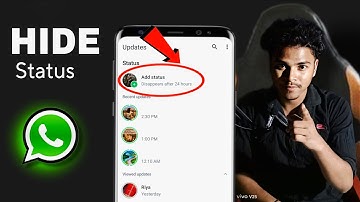 WhatsApp status hide kaise kare | how to hide WhatsApp status 2025 